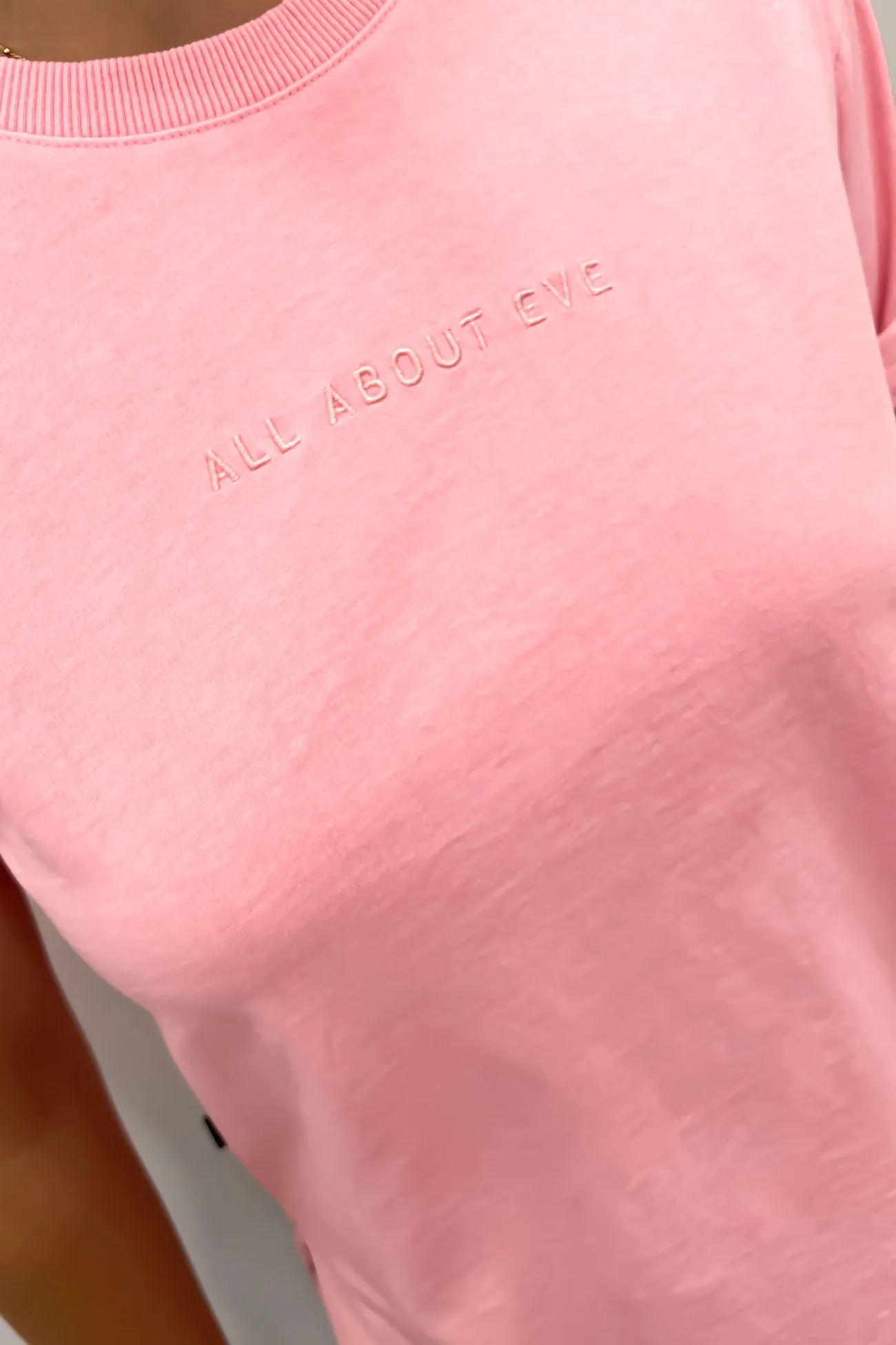 AAE Washed Tee Pale Pink