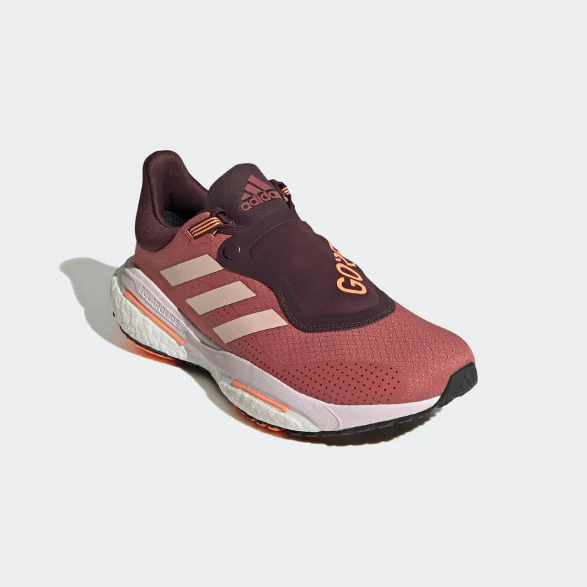 Adidas Womens Solar Glide GTX Running Shoe - Red