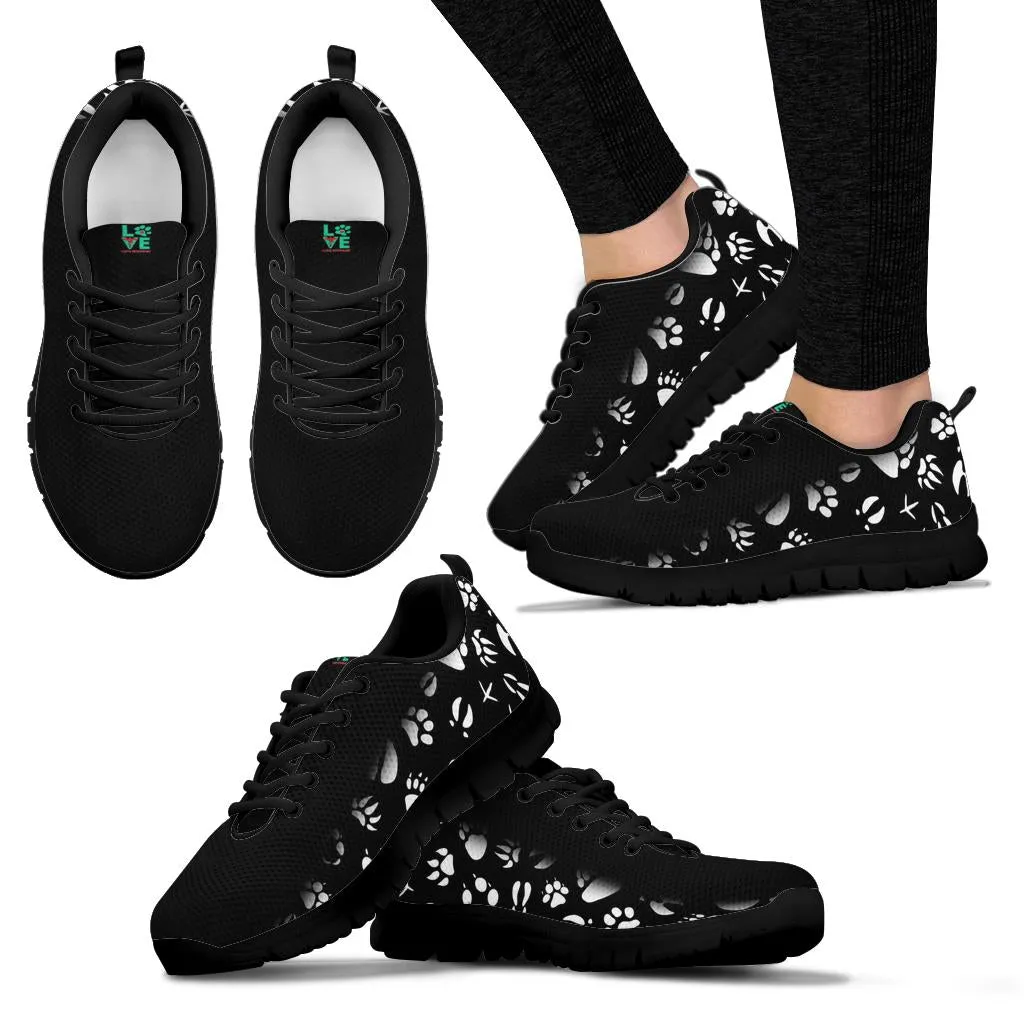 Animal Footprints -  Women's Sneakers