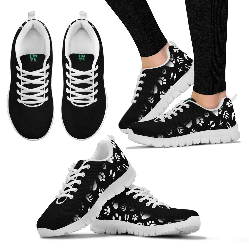 Animal Footprints -  Women's Sneakers