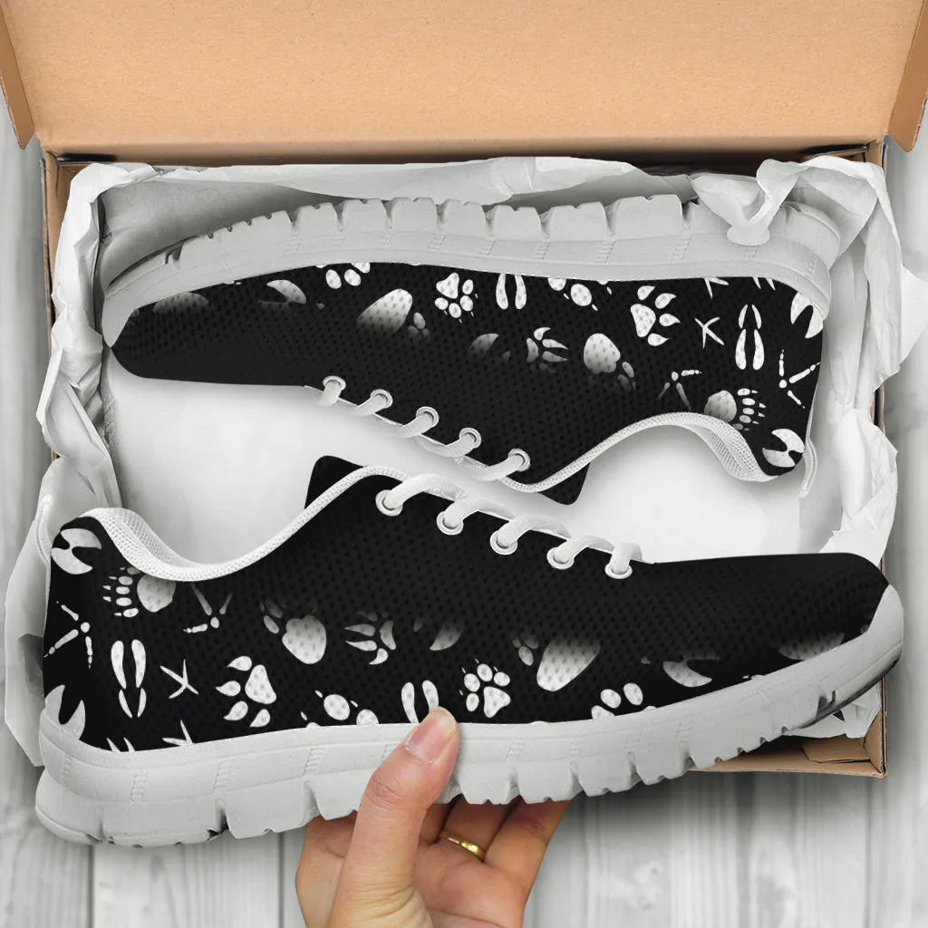 Animal Footprints -  Women's Sneakers