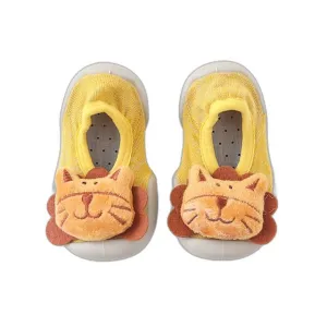 Baby Doll Sock Shoes - Funny Lion