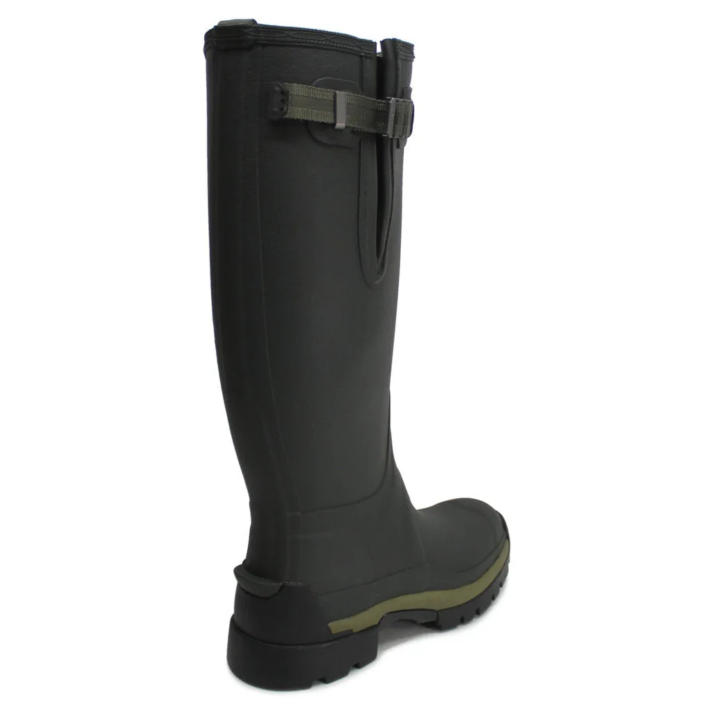 Balmoral Tall Side Rubber Men's Calf Length Wellington Boots