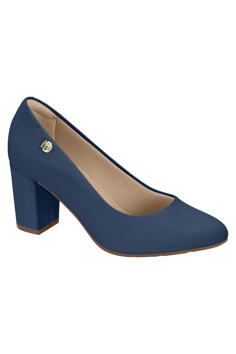 BEIRA RIO PUMPS WITH BLOCK HEEL