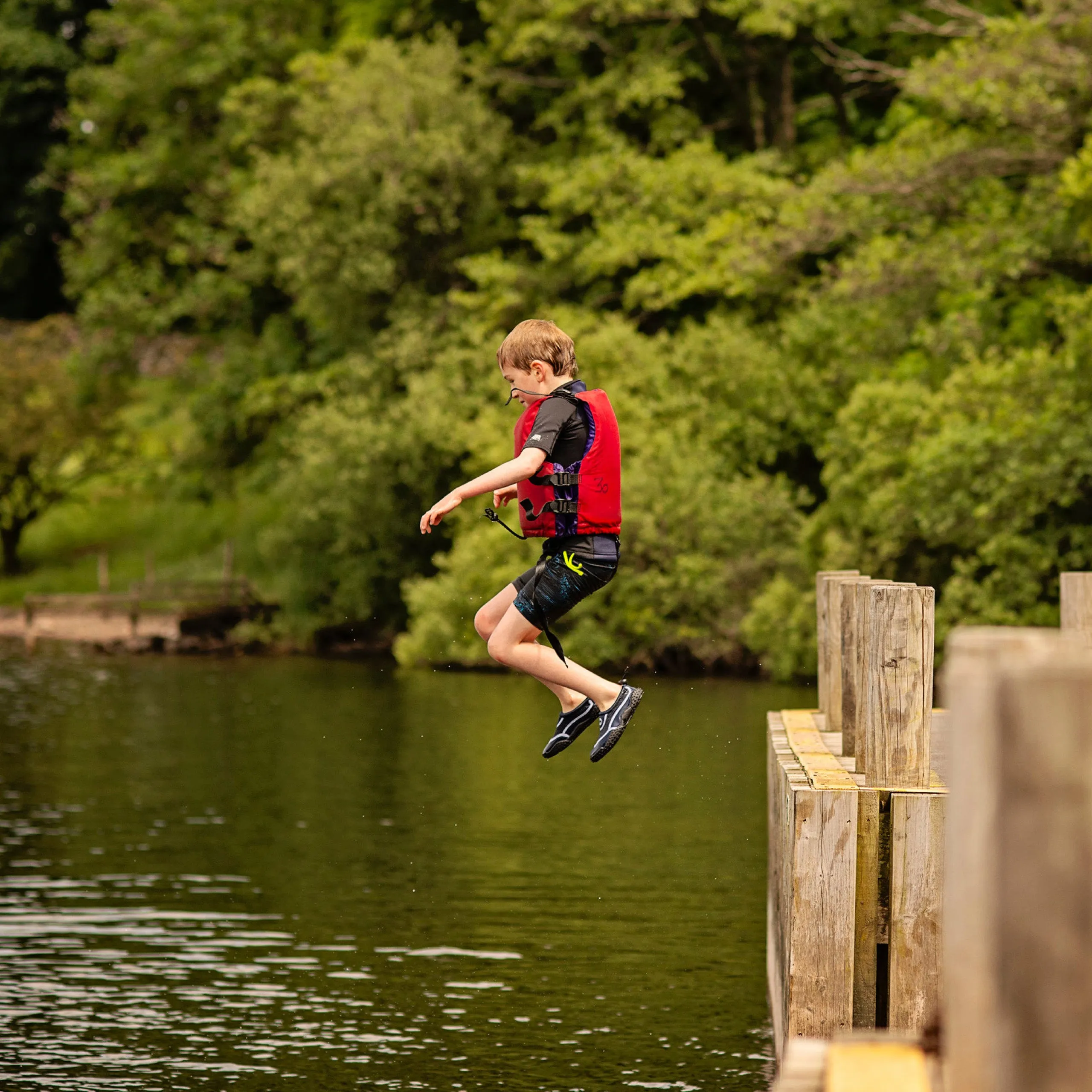 Boy's Eden Aquasport Protective Water Shoes