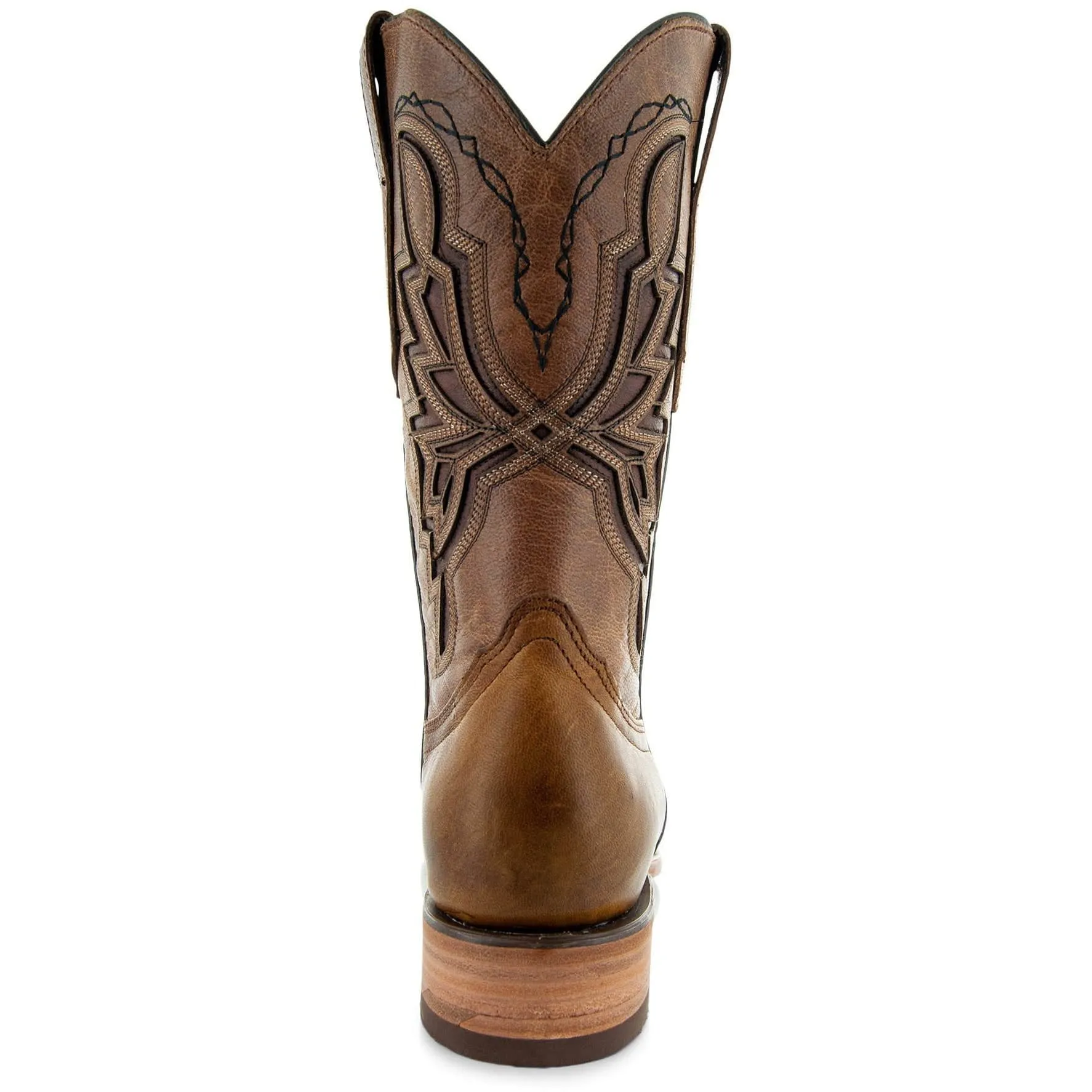 Broad Square Toe Cowboy Boots | Men's Broad Toe Boots (H50028)