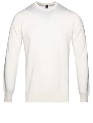 Cashfeel Crewneck Sweater Off White