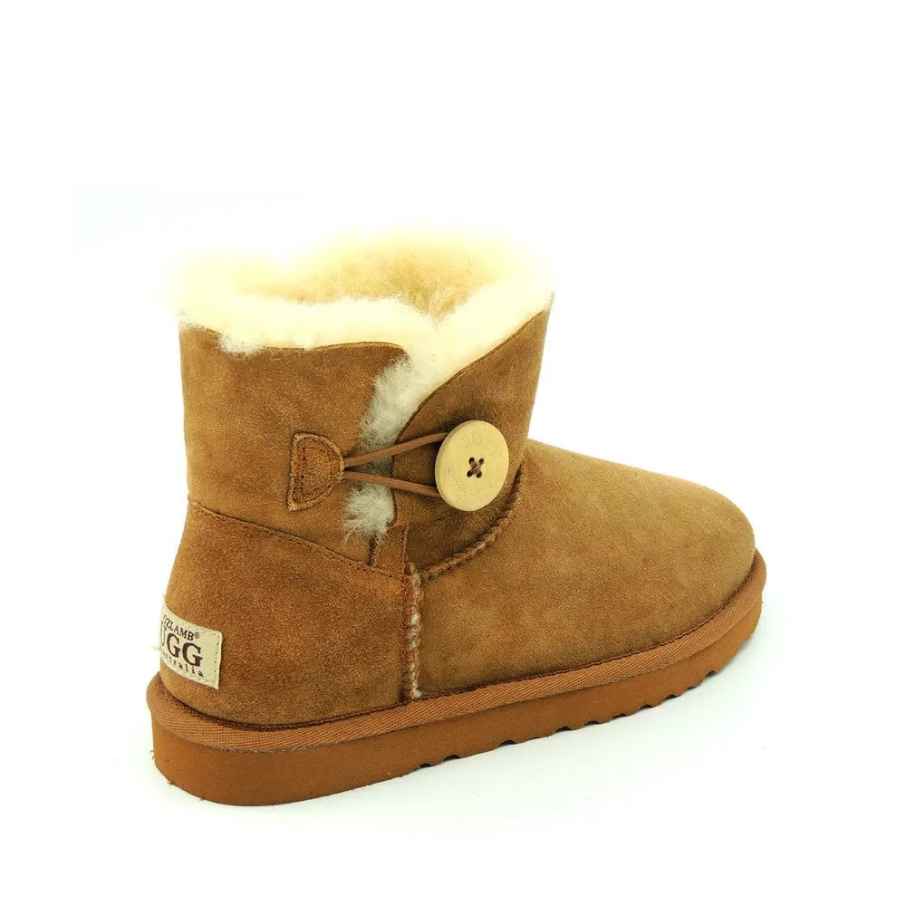 Classic One Button Ugg Boot - Chestnut