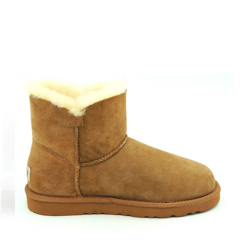 Classic One Button Ugg Boot - Chestnut