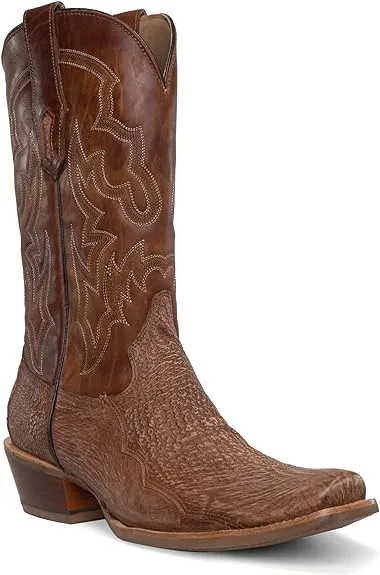 CORRAL MEN'S HONEY SHARK EMBROIDERY HORSEMAN TOE A4418