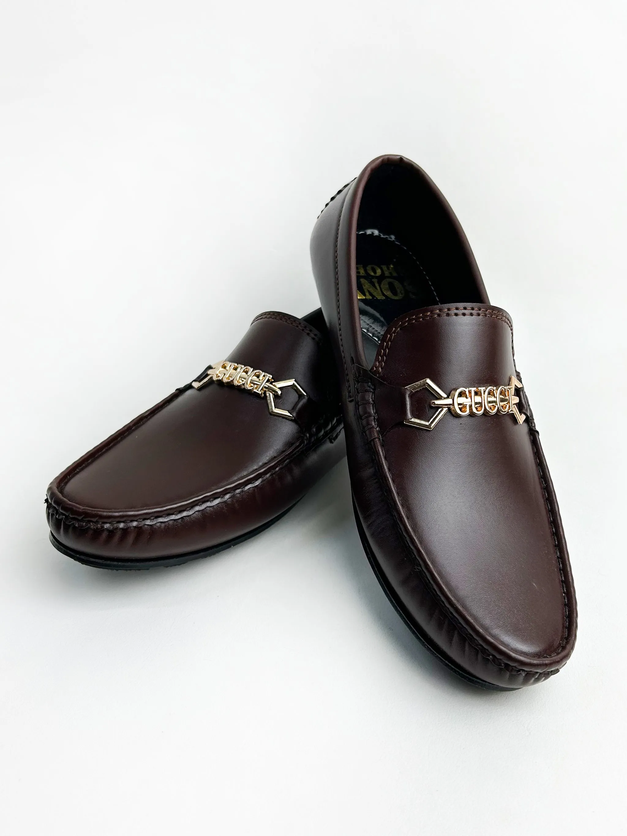 Dark Brown Loafers for Men SC ML32