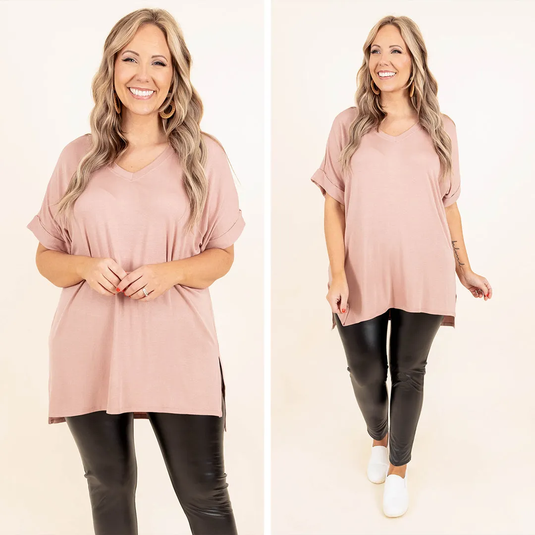 Dressing For Me Top, Mauve