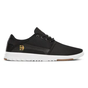 Etnies Scout Trainers Skate Shoes Men's, Black/White/Gum, 8.5 (Without Original Box)