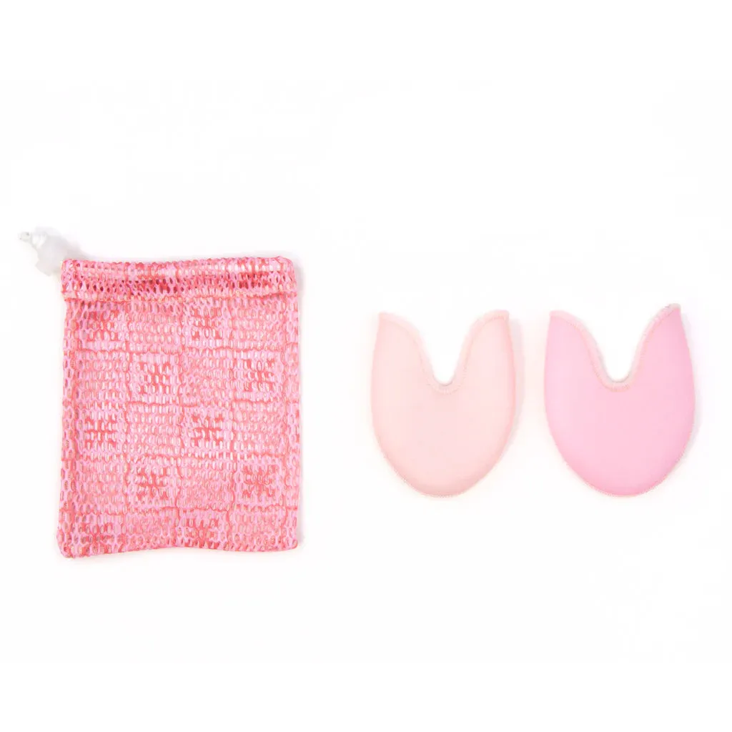 Flips Toe Pads - Peach   Pink