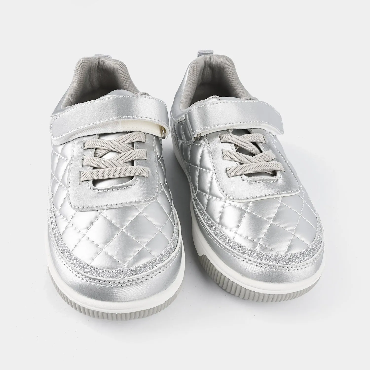 Girls Sneaker H558-L10-SILVER