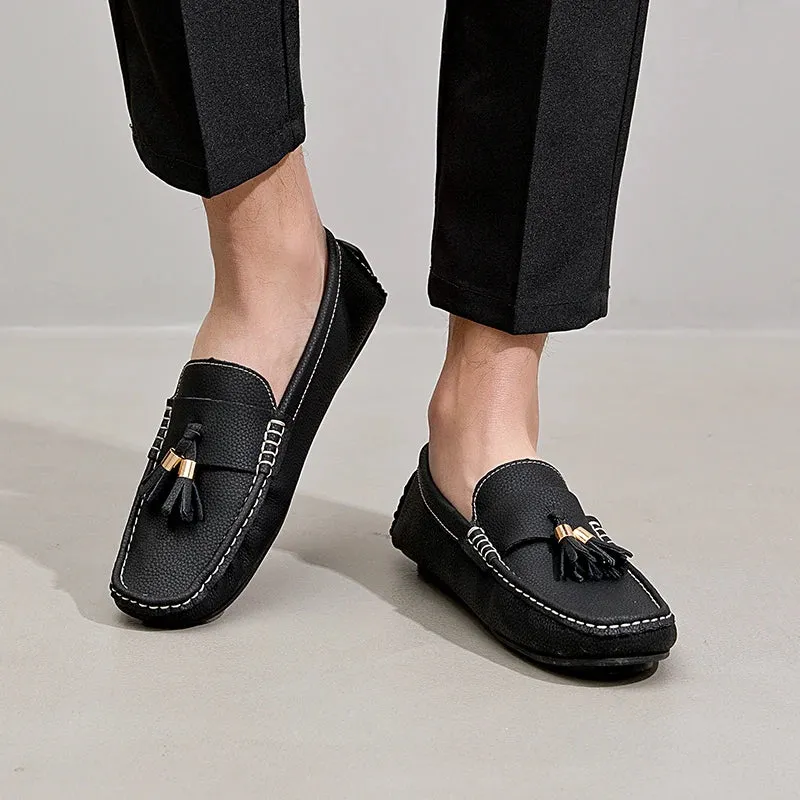 HUDSON COWHIDE LOAFERS