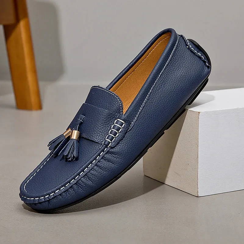 HUDSON COWHIDE LOAFERS