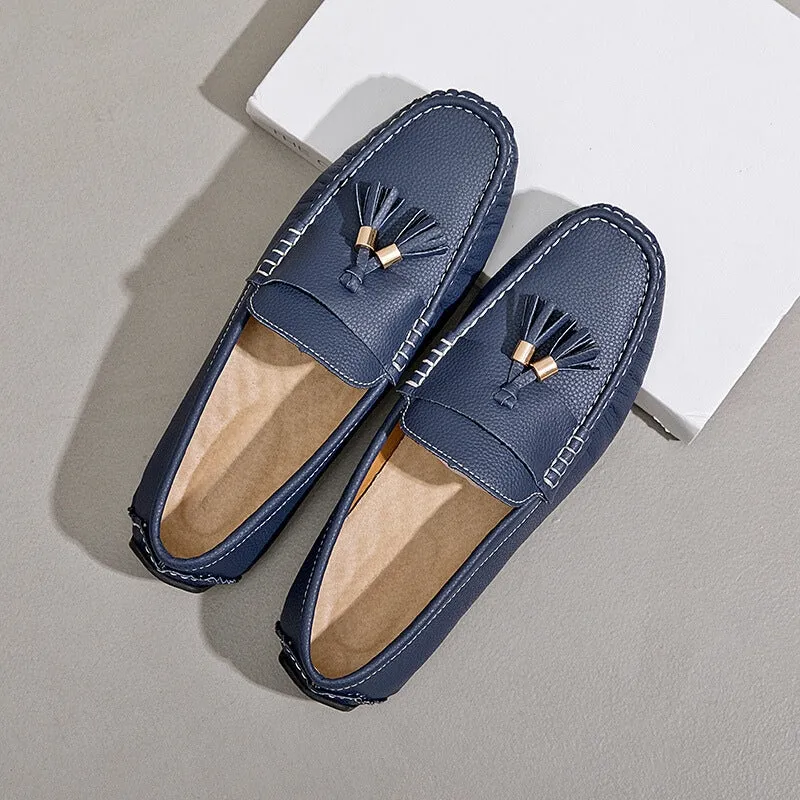 HUDSON COWHIDE LOAFERS