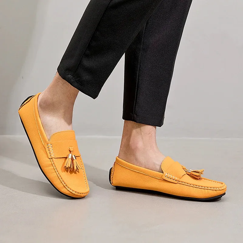 HUDSON COWHIDE LOAFERS