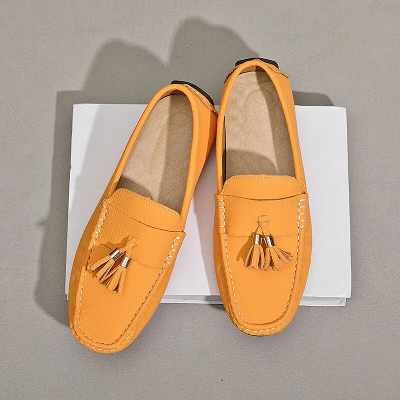 HUDSON COWHIDE LOAFERS