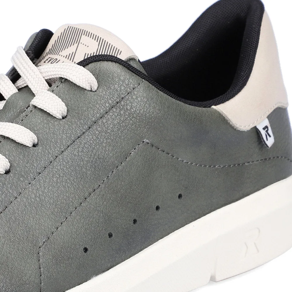 Ladies Rieker Revolution Lace Up Trainers Sneakers Green 41902-52 sale