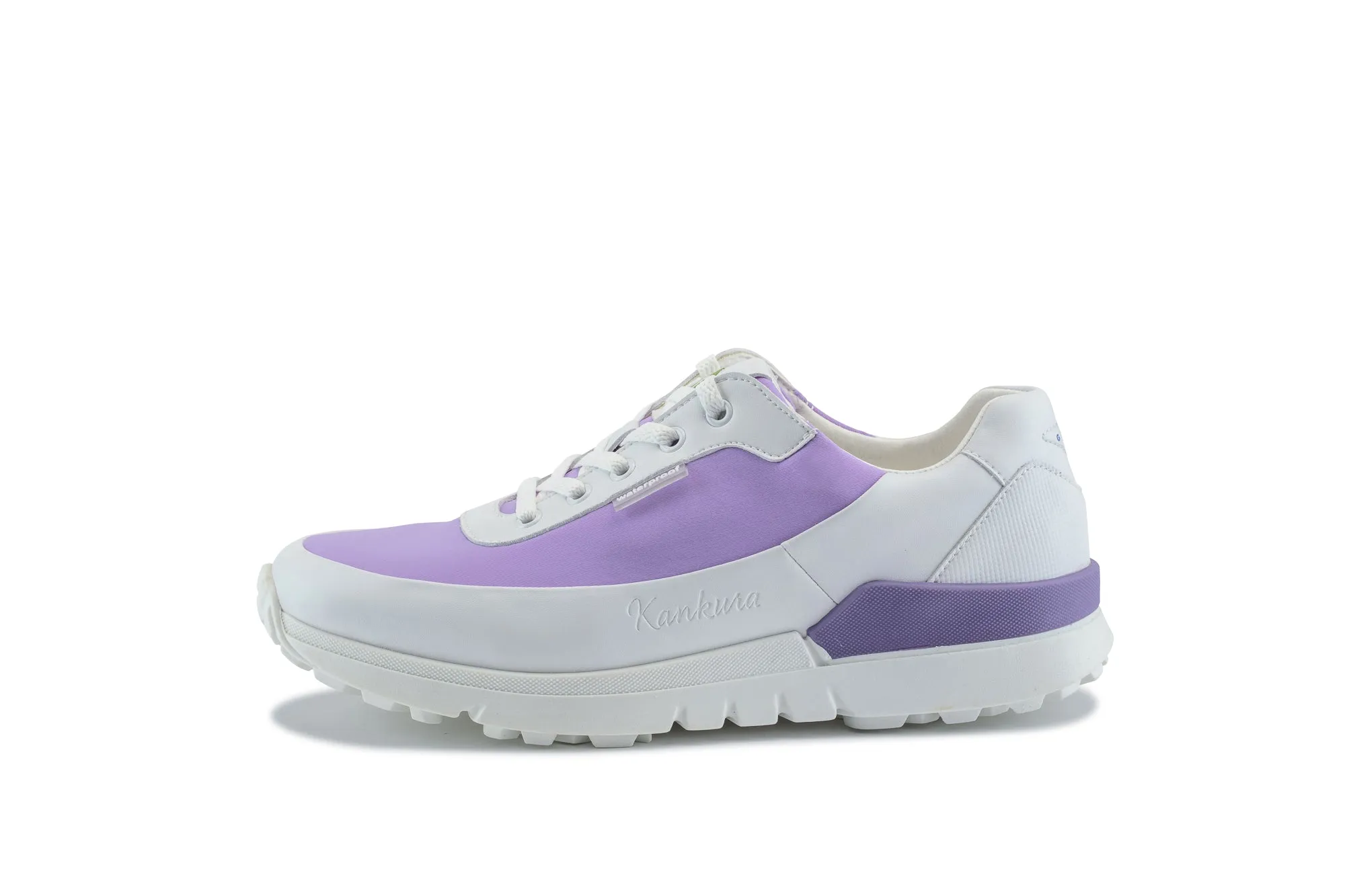 Master Lady 03   White|Lavender   Women's Golf Shoes ML003 15