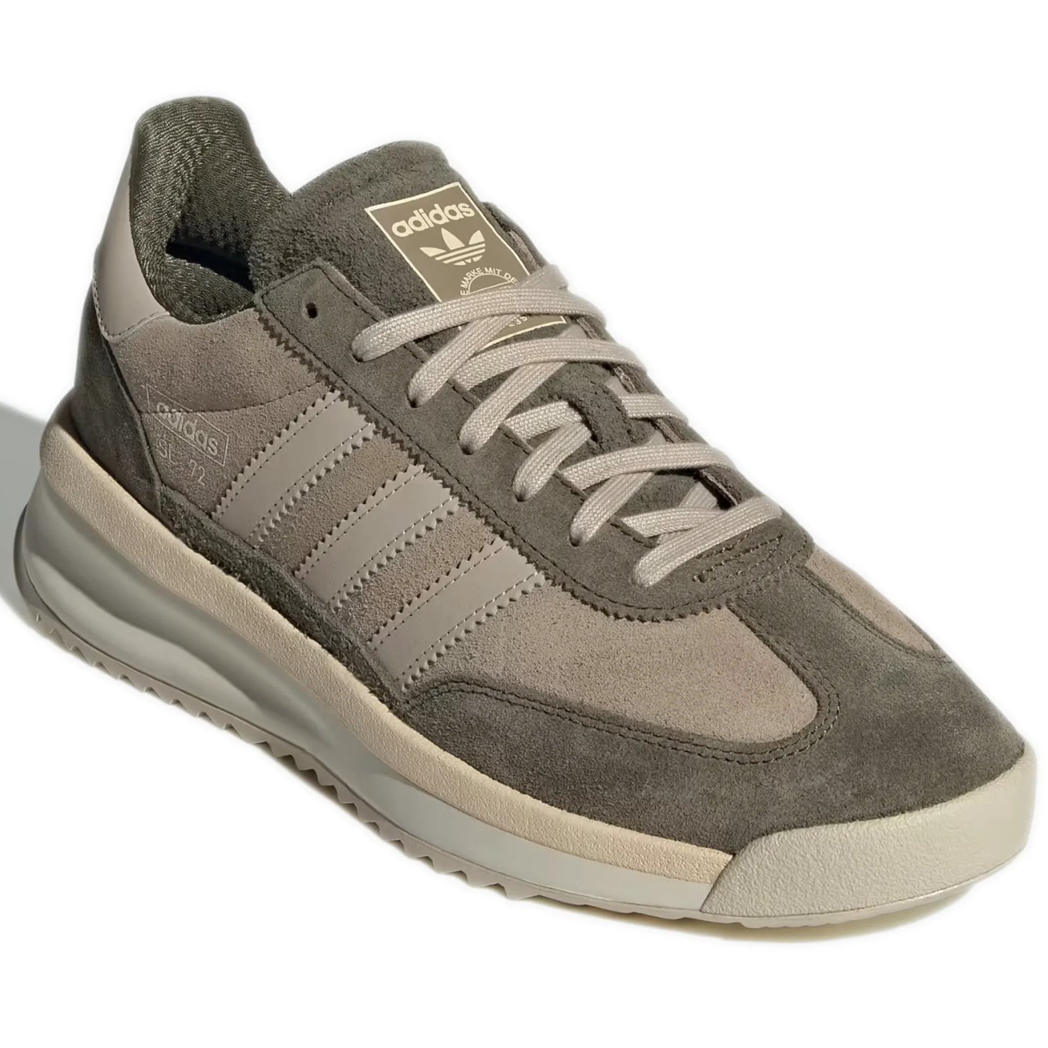 Men's Adidas SL 72 RTN Shoes - Blanch Cargo / Putty Mauve / Olive Strata