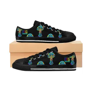 Multicolored Skull Shroom Men's Sneakers