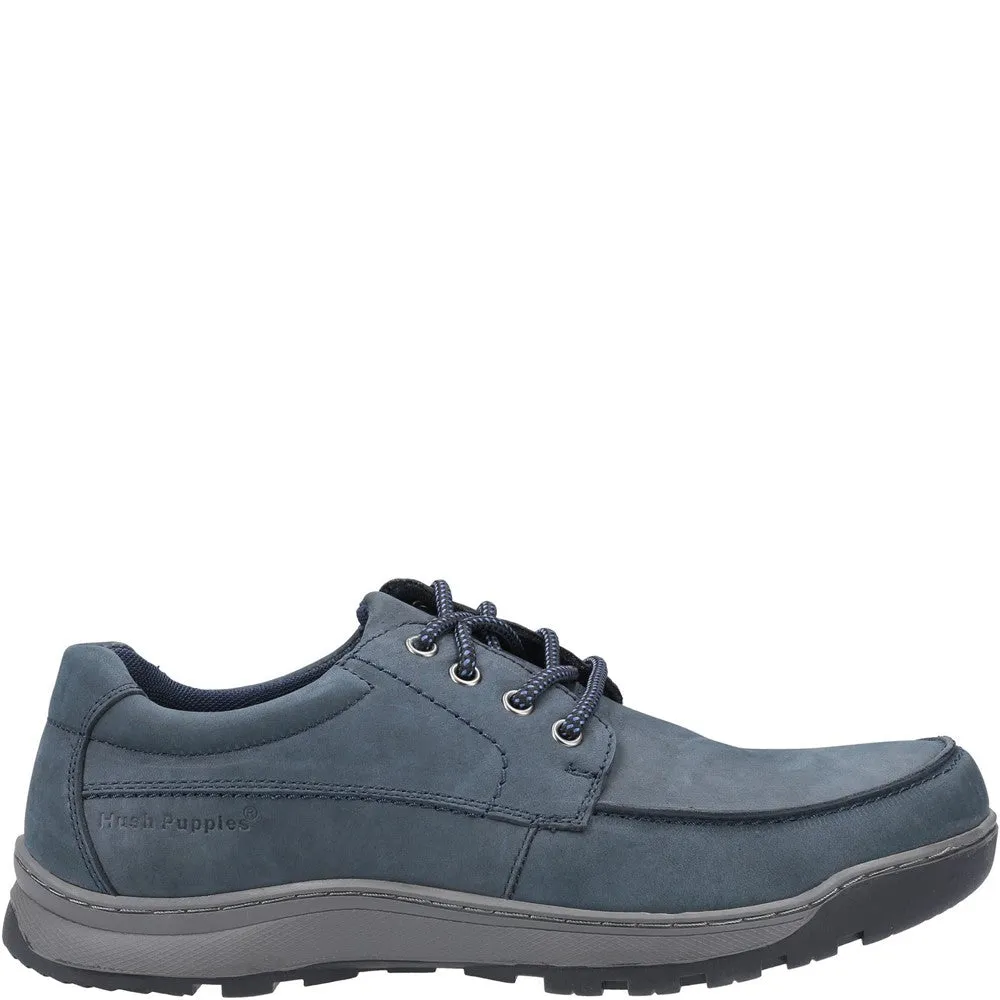 Navy Tucker Lace-Up Shoes