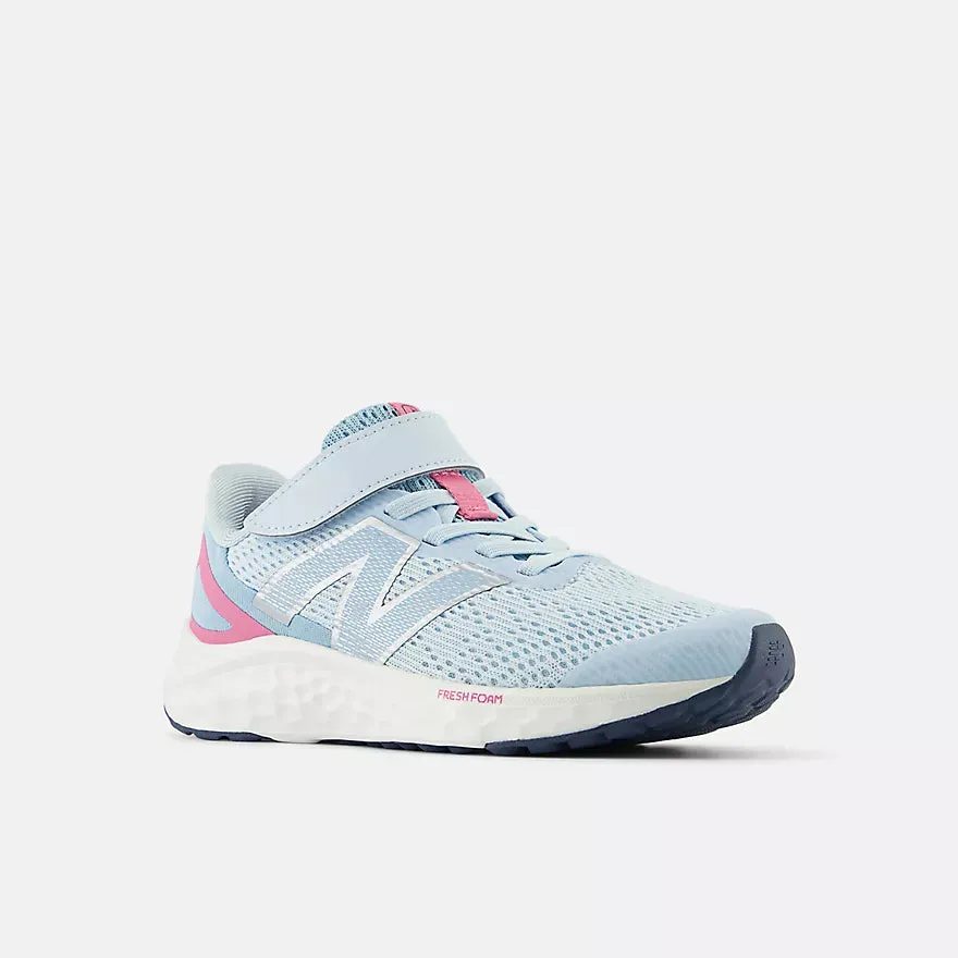 New Balance Fresh Foam Arishi v4 Bungee Lace with Top Strap (Toddler/Little Kid)