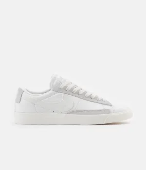 Nike Blazer Low Leather Shoes - White / Sail - Platinum Tint