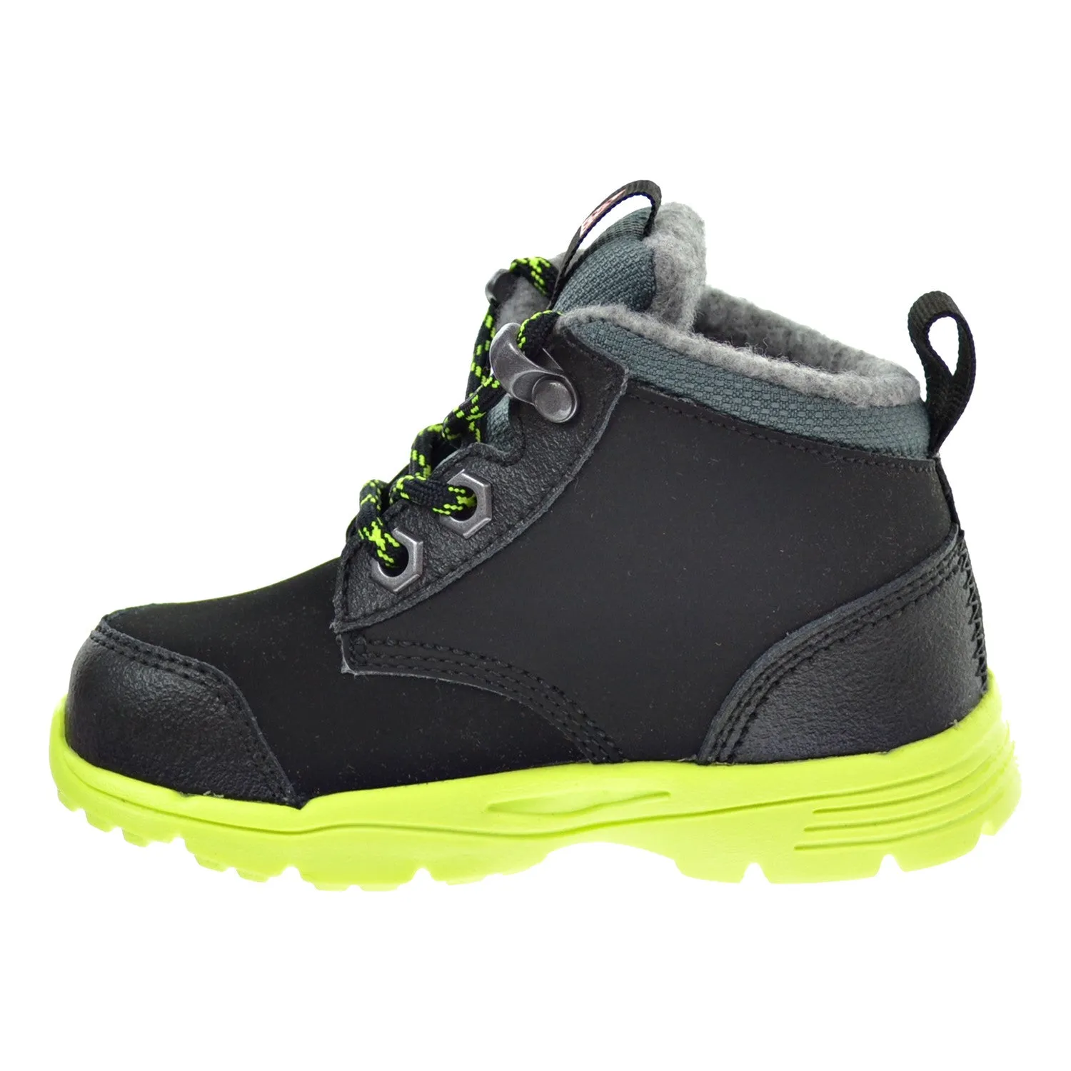 Nike DF Jack Boot (TDV) Toddler's Boots Black/Volt/Hasta