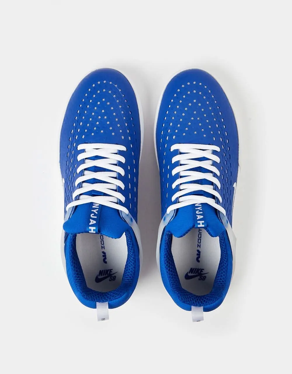 Nike SB Zoom Nyjah 3 Skate Shoes - Game Royal/White-Game Royal-Game Royal