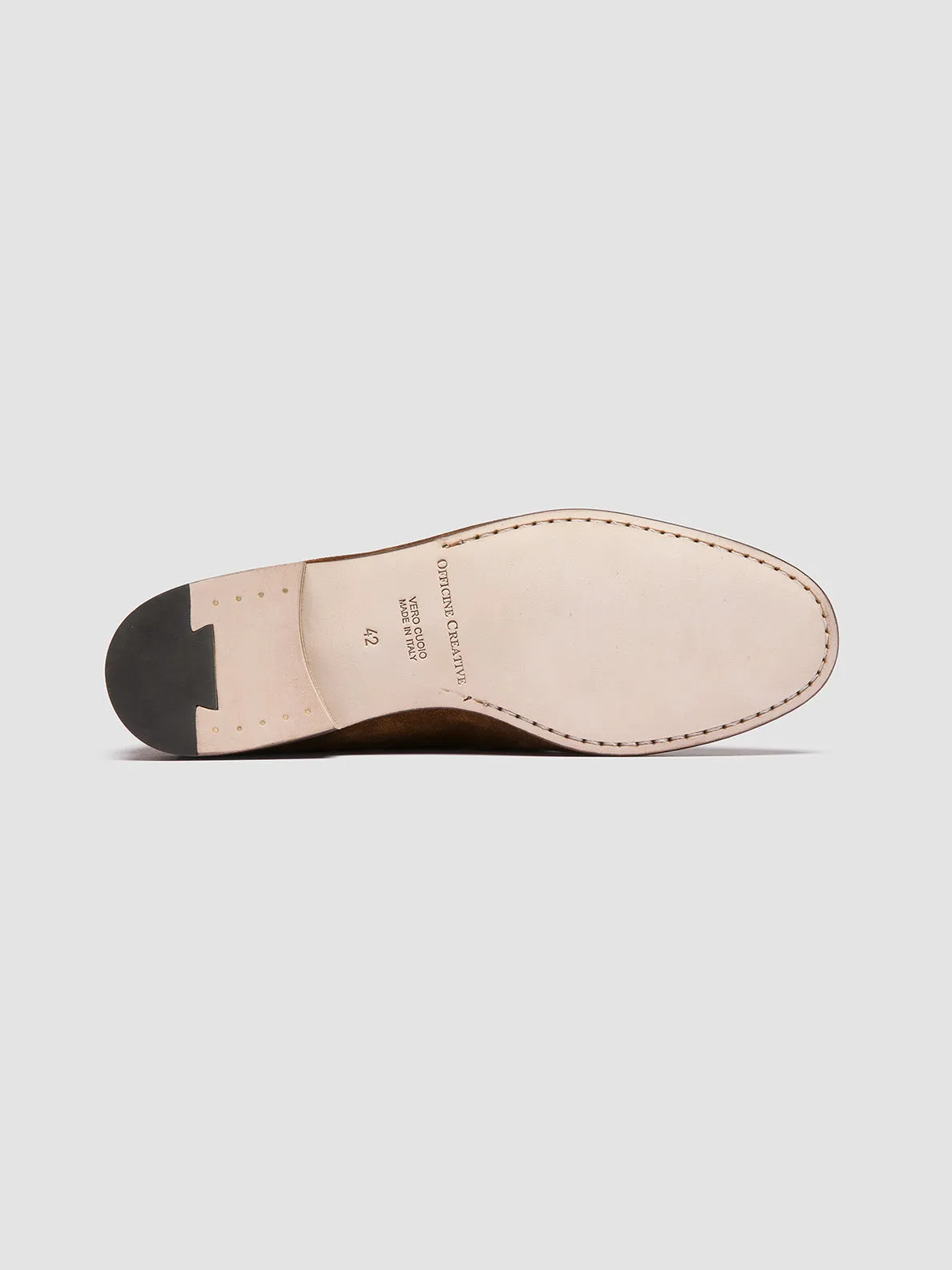 OLIVER 001 - Brown Suede Venetian Loafers