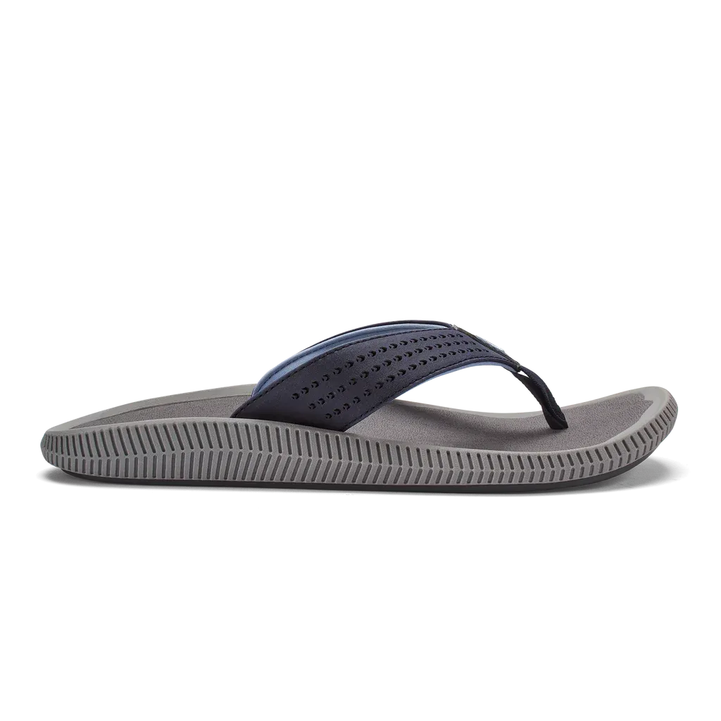 Olukai Ulele Blue Depth Charcoal Men's