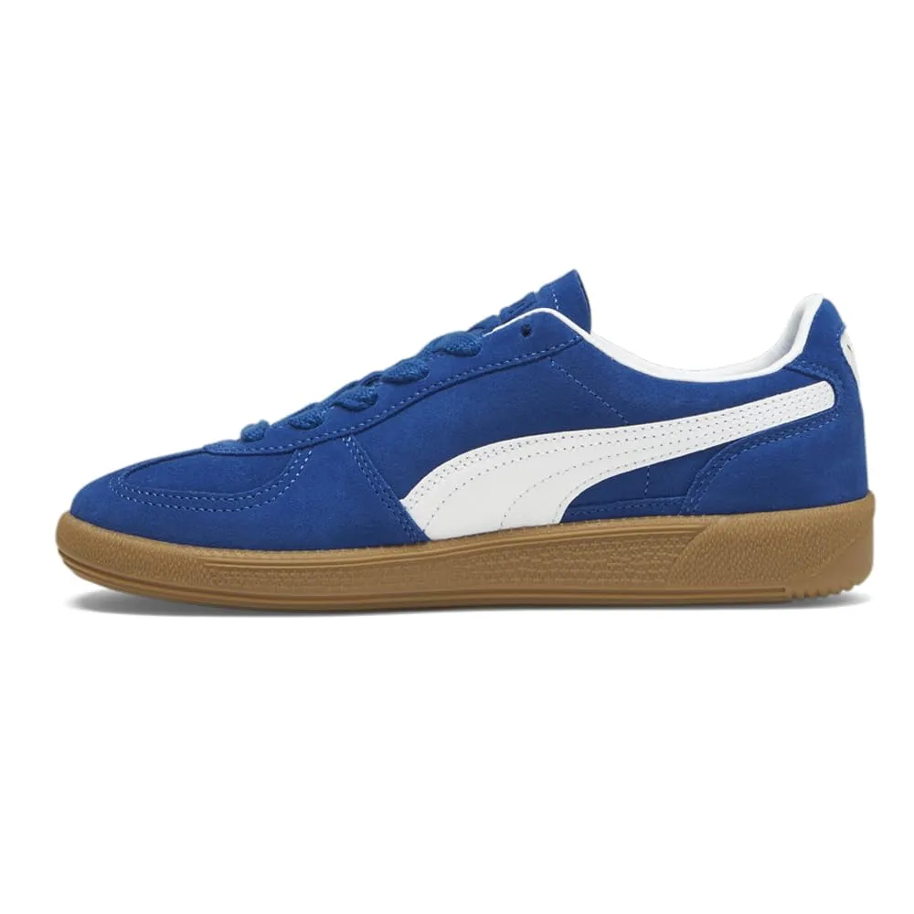 Puma Womens Palermo Lace Up Sneakers Shoes Casual - Blue