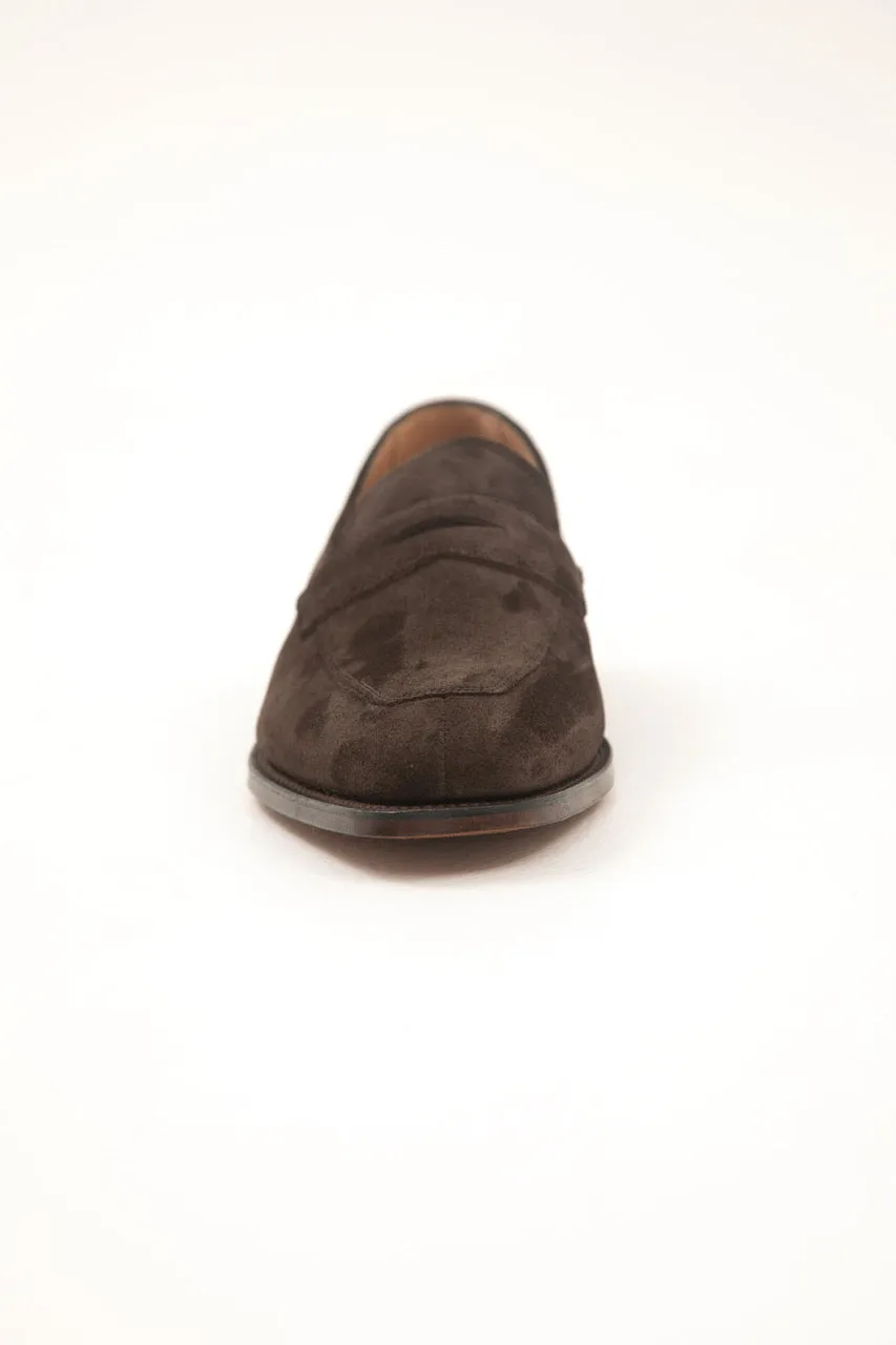 Regent - 'Henry George' Split-Toe Penny Loafer - Plough Suede