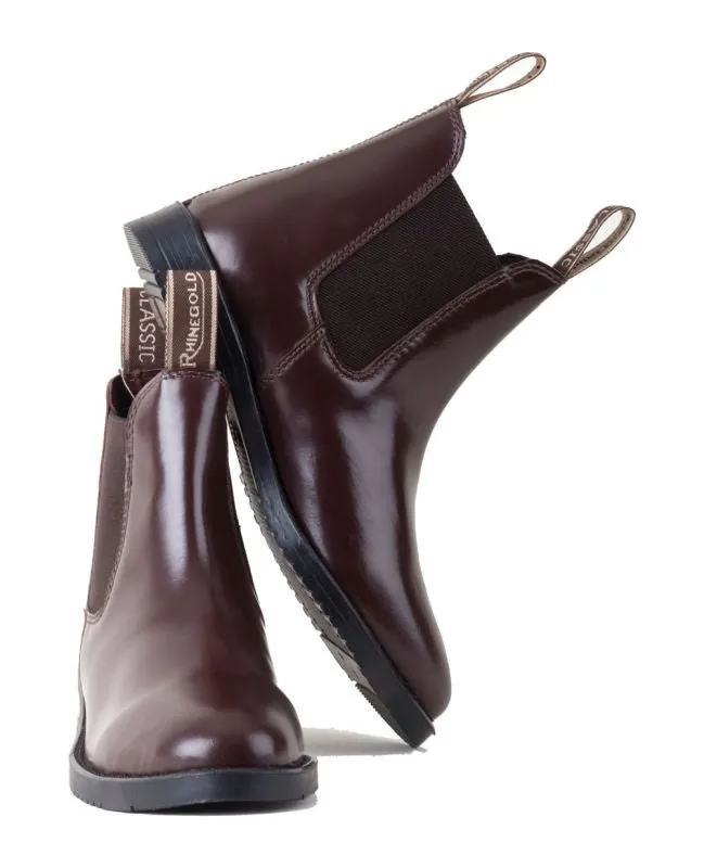 Rhinegold Classic Leather Jodhpur Boot