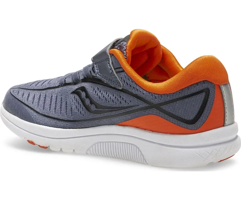 Saucony Grey/Orange Kinvara 10 A/C Children's Sneaker