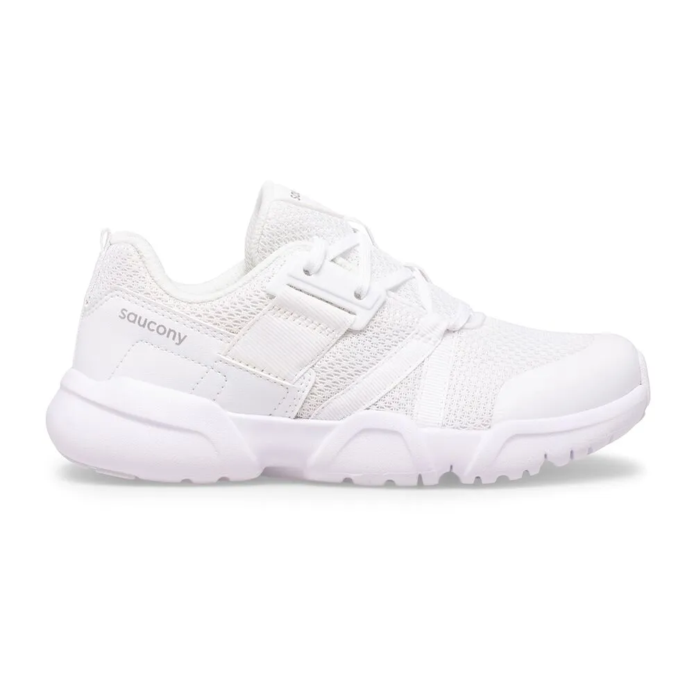 Saucony White Vertex Children’s/Youth Lace Sneaker