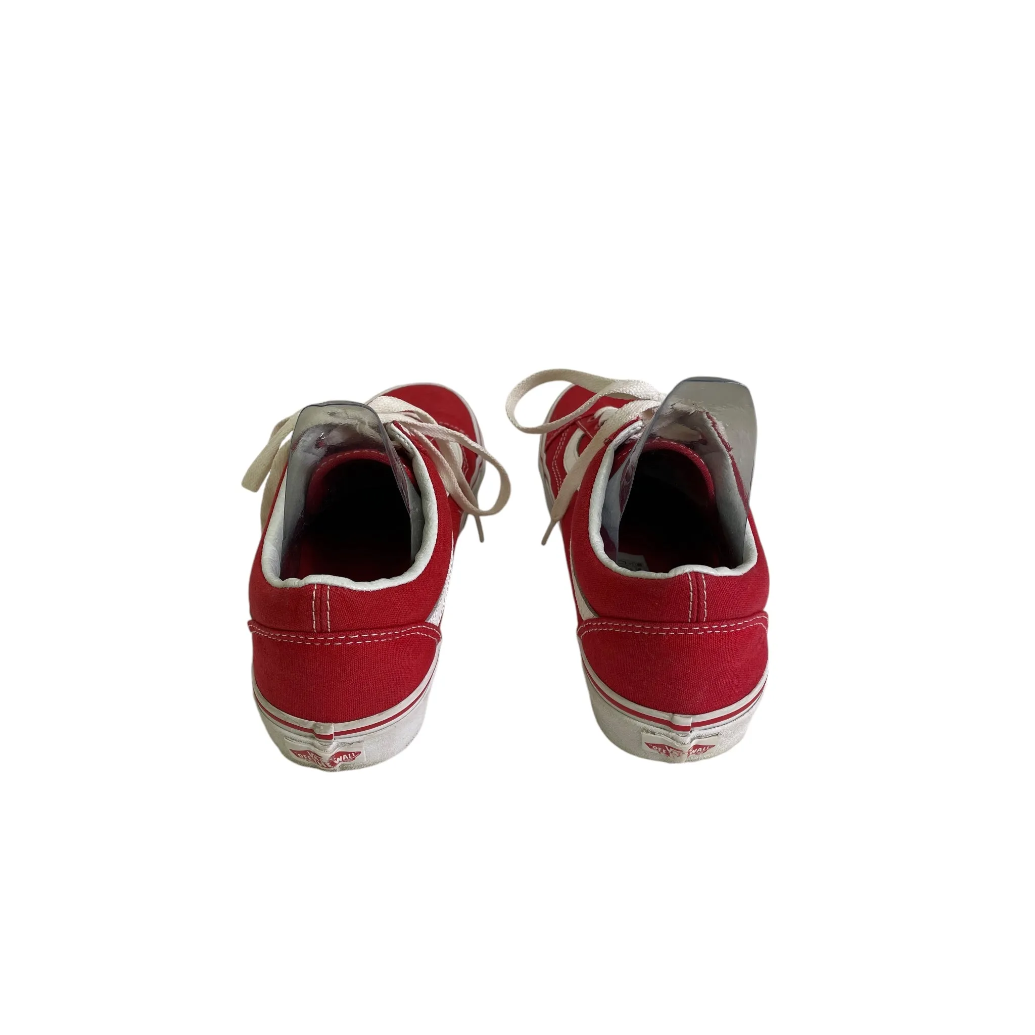 Shoes Sneakers By Vans In Red, Size:8.5