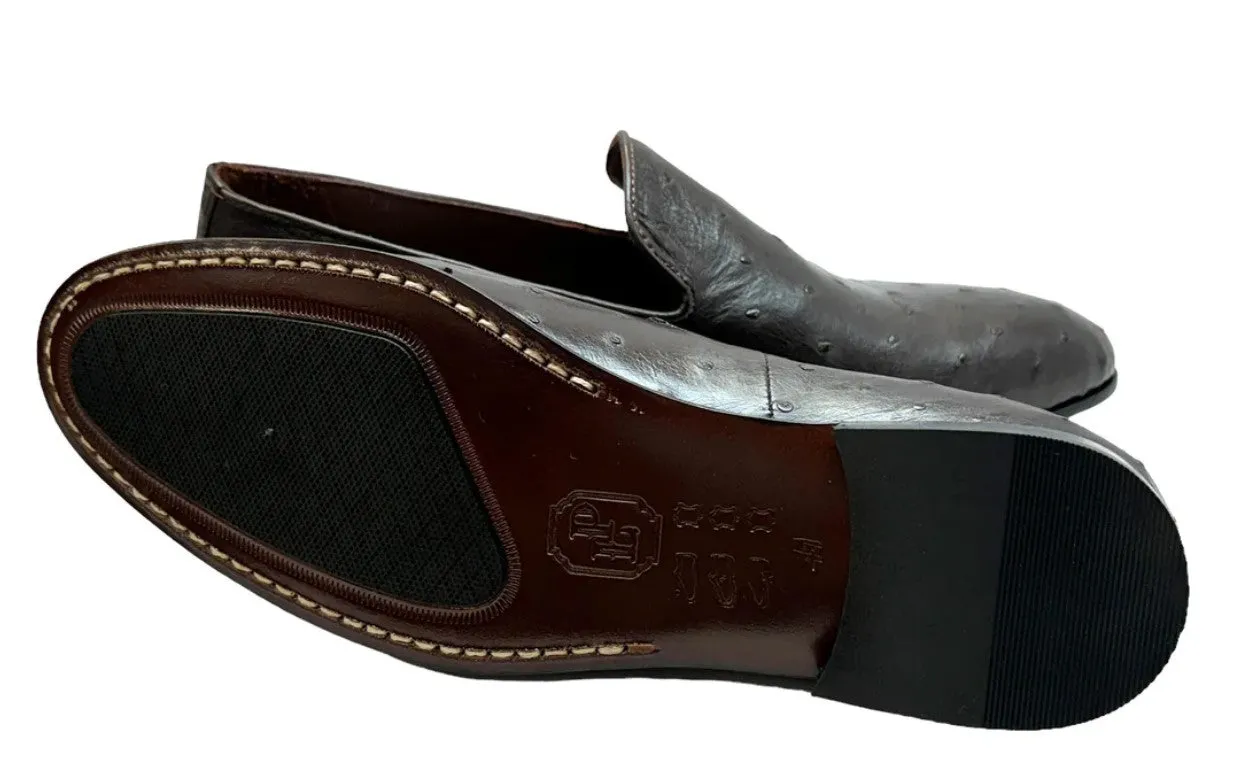 Style: Pelle Warren Ostrich P00058 Brown