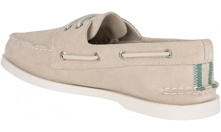 Summer Suede Boat Shoe - Cement