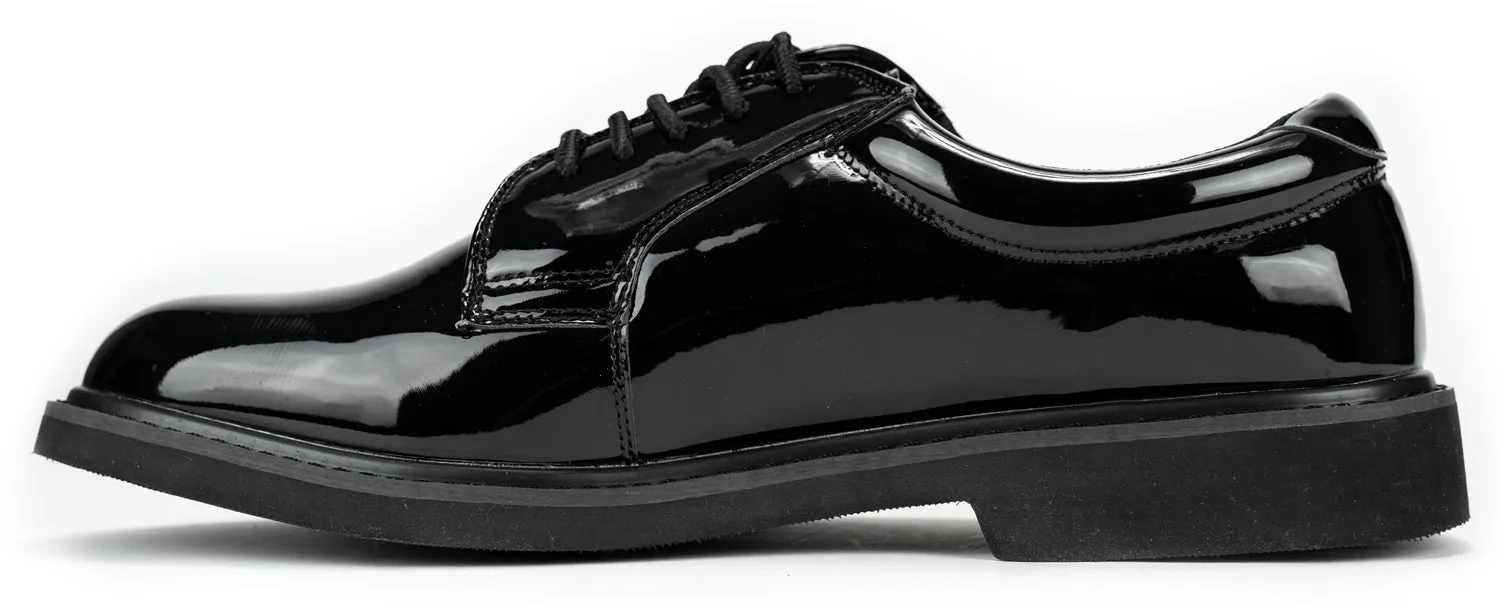 Tact Squad Leather Uniform Hi-Gloss Oxford Shoes