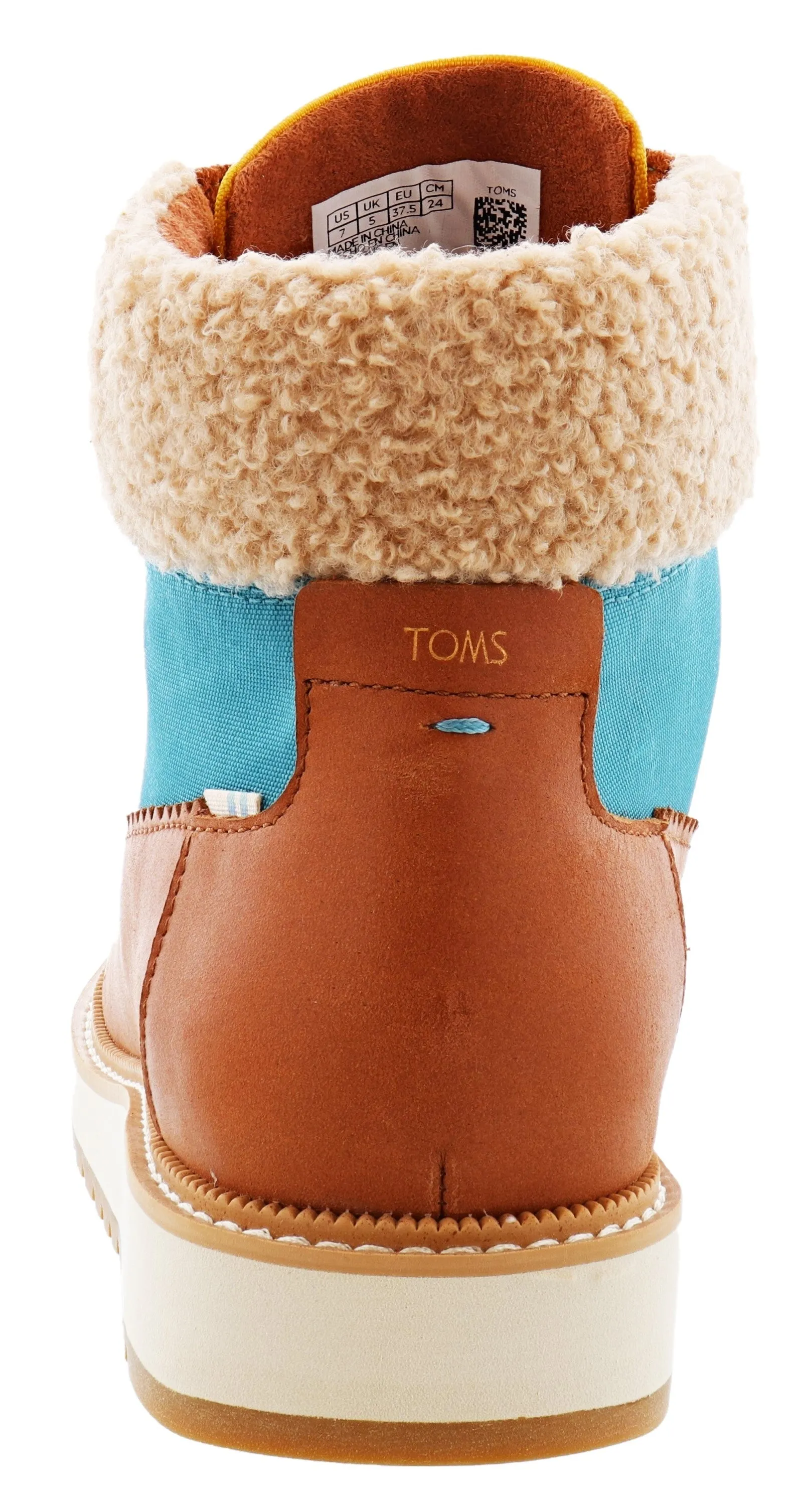 Toms Mesa Women Lace Up Waterproof Ankle Boots