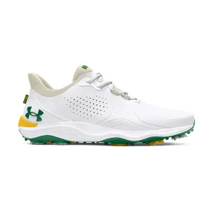 UNDER ARMOUR Drive Pro Men's Spiked Shoes (White/Green)