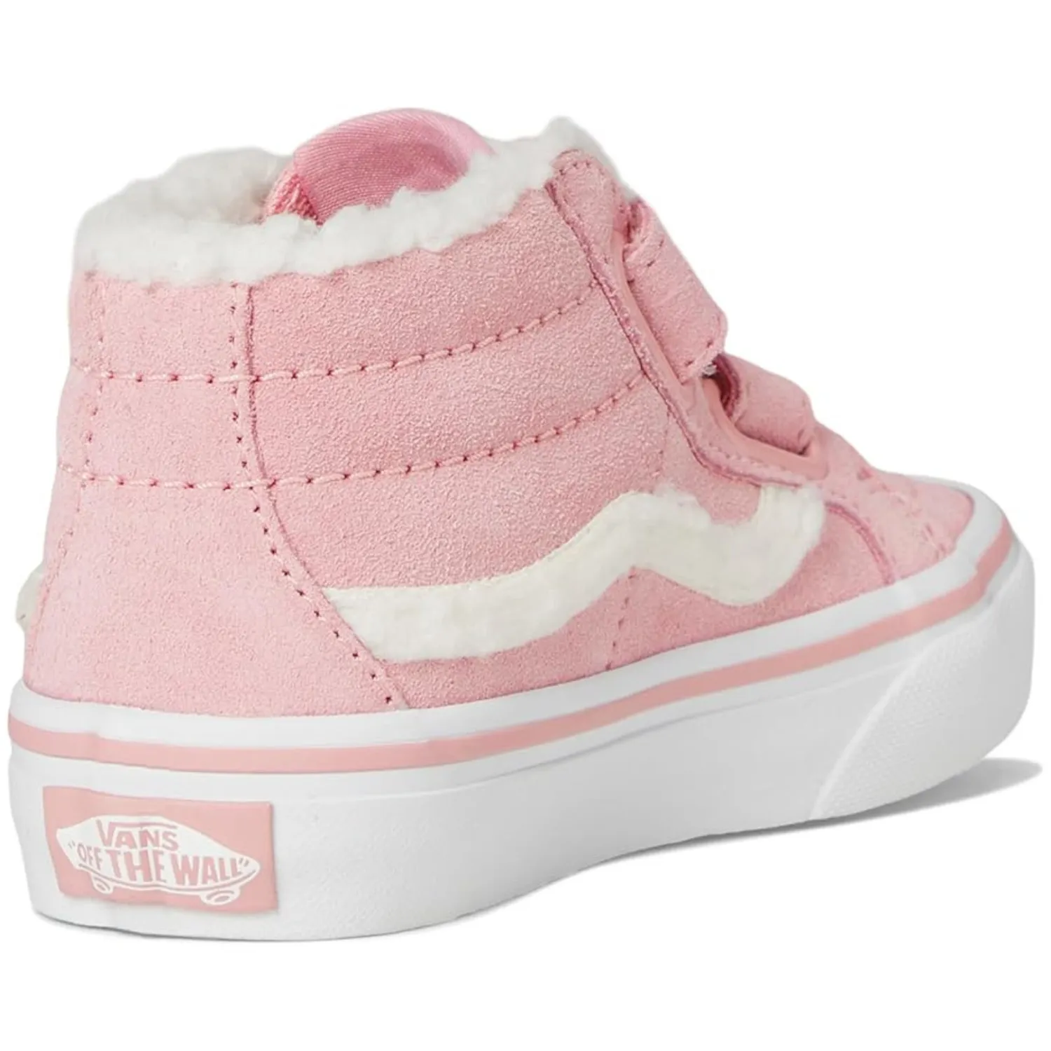 Vans Sk8-Mid Reissue V Sherpa Pop Pink Shoes - Girl's