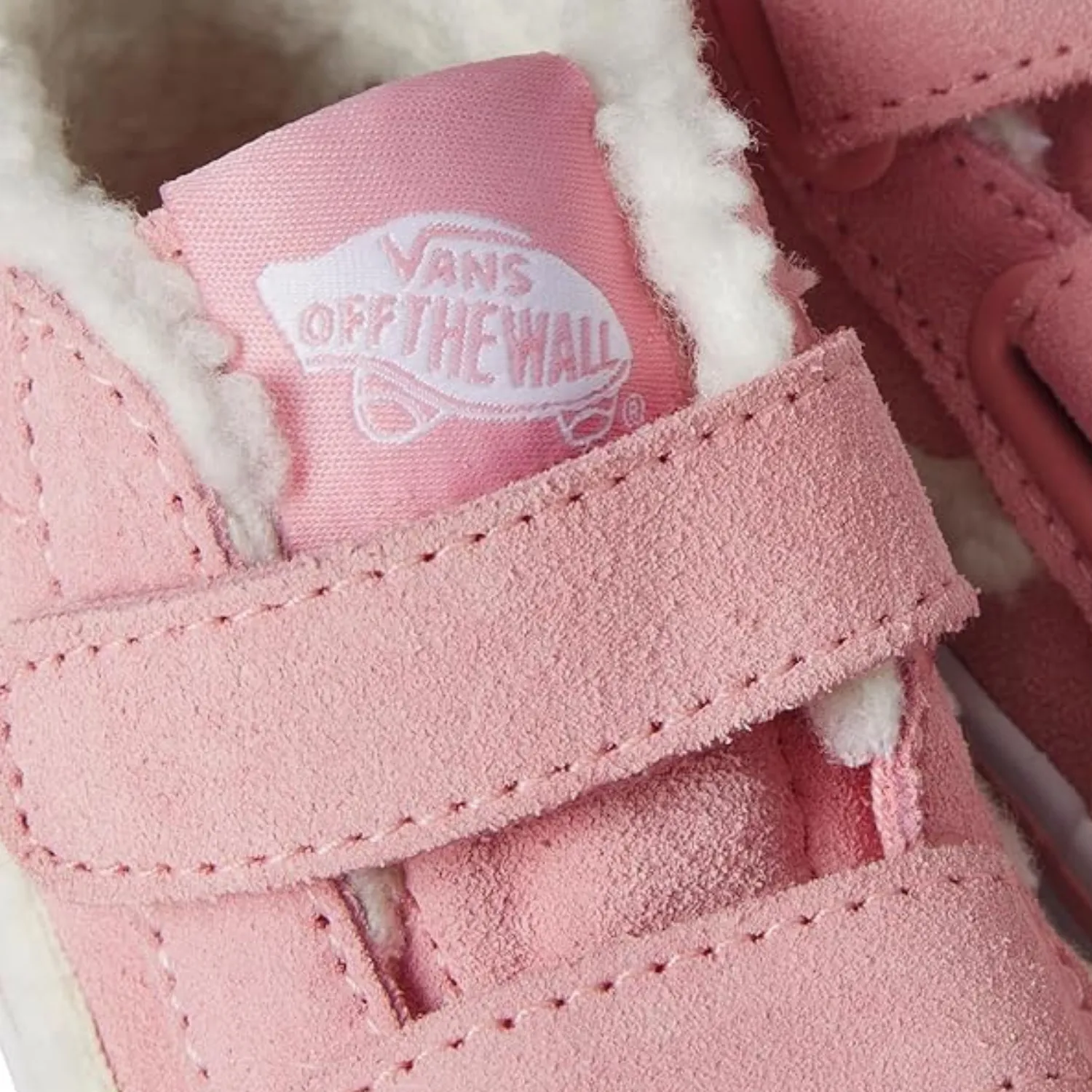 Vans Sk8-Mid Reissue V Sherpa Pop Pink Shoes - Girl's