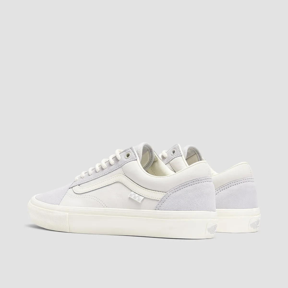 Vans Skate Old Skool Shoes - Grey/Marshmallow