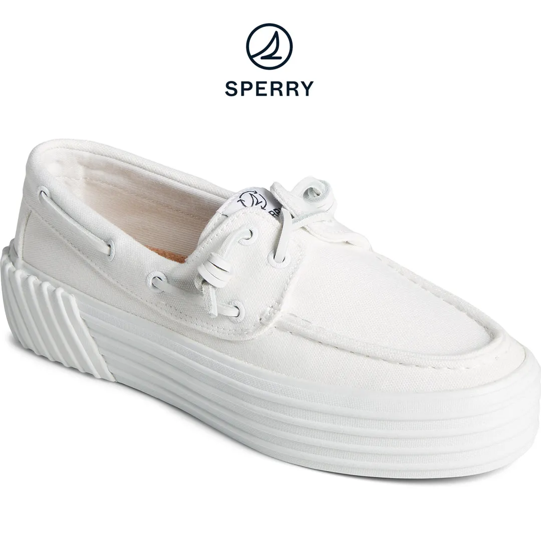 Women's Bahama 2.0 SeaCycled™ Platform Sneaker White (STS88713)